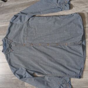 Britches Button Down Gingham Shirt L